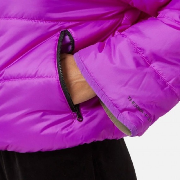 Nike SPORTSWEAR THERMA-FIT REPEL REVERSIBLE JACKET DQ6864-551 VIVID PURPLE/OLIVE - Picture 4 of 8